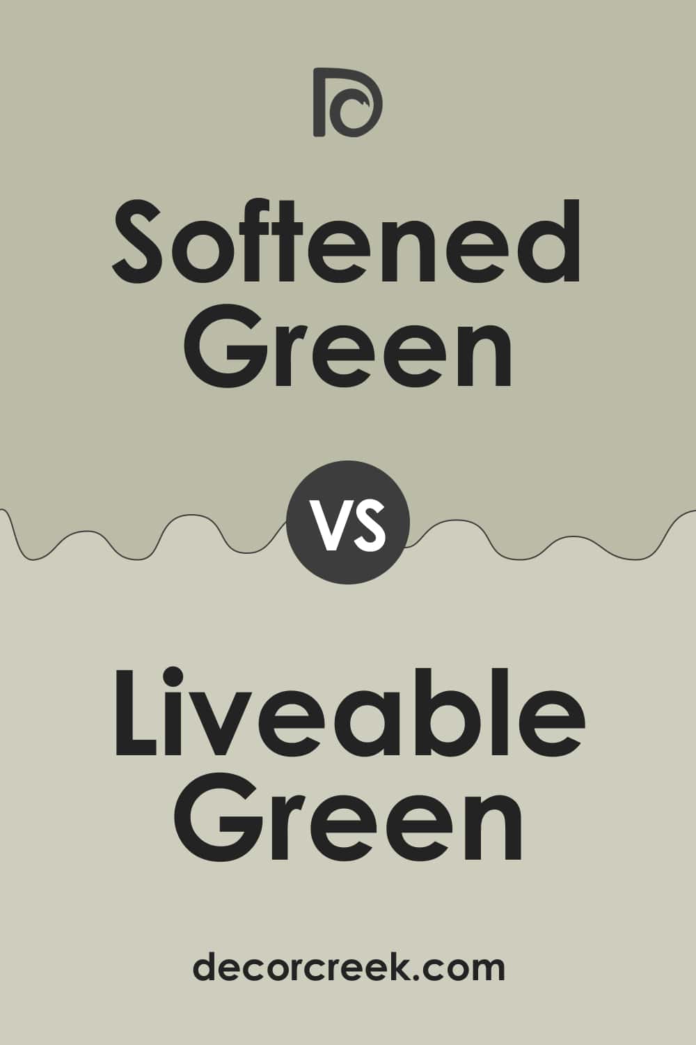 Softened Green vs Liveable Green