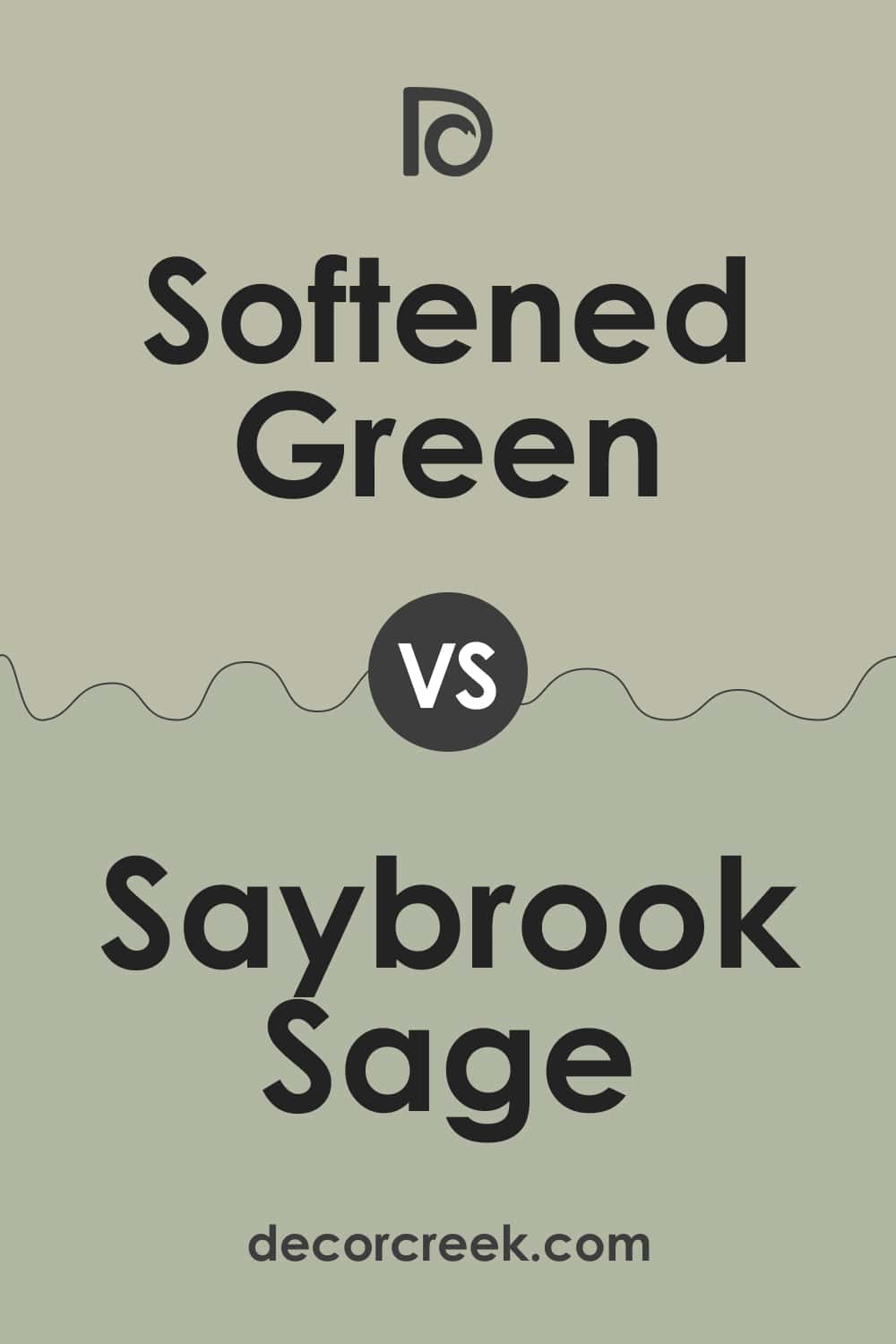 Softened Green vs Saybrook Sage
