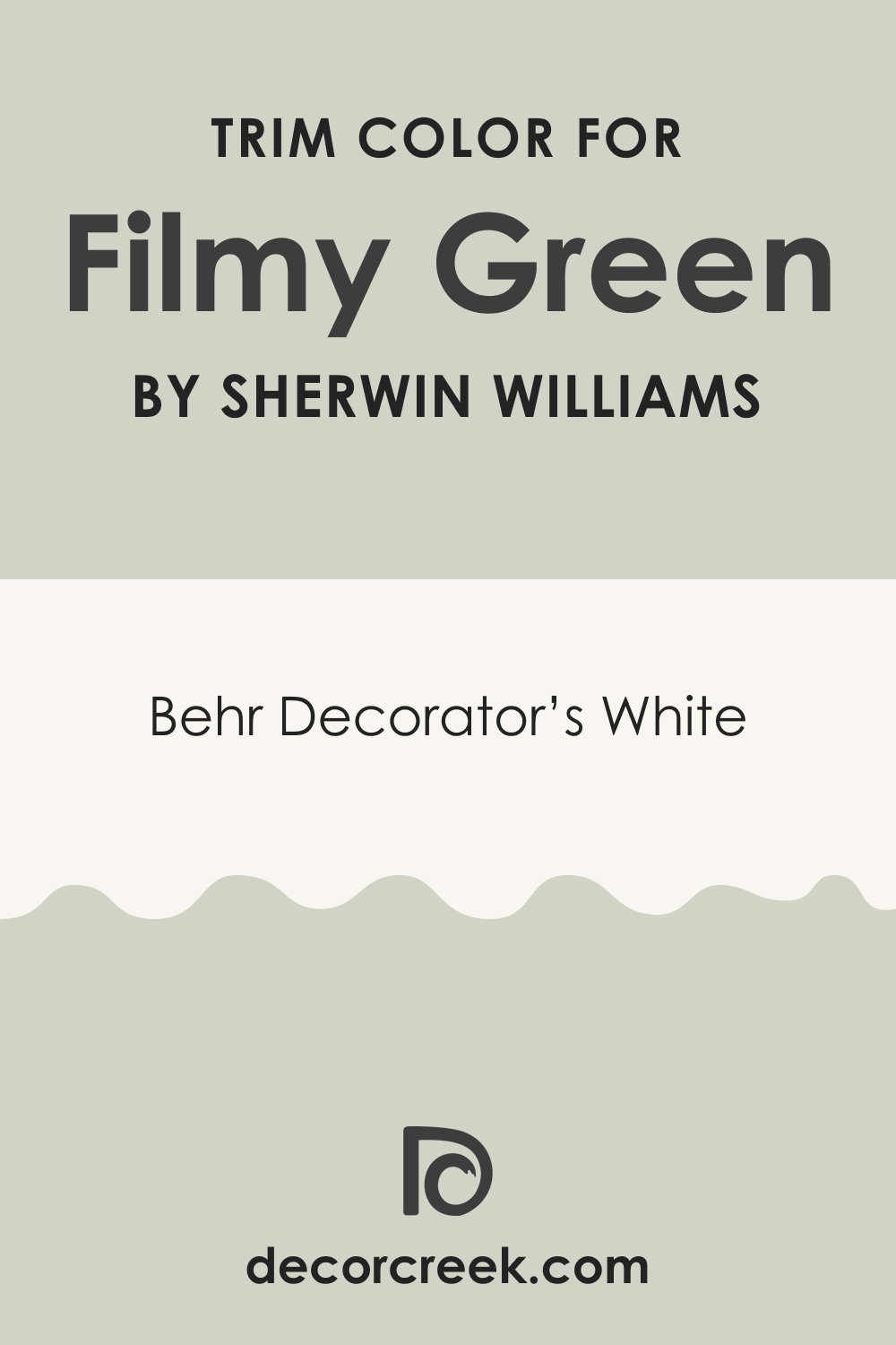 What Is the Best Trim Color to Use With SW Filmy Green?