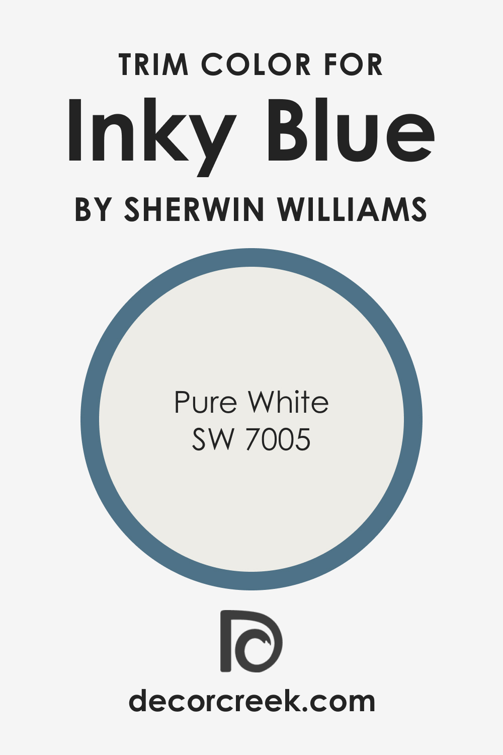 What Is the Best Trim Color to Use With Inky Blue SW 9149?