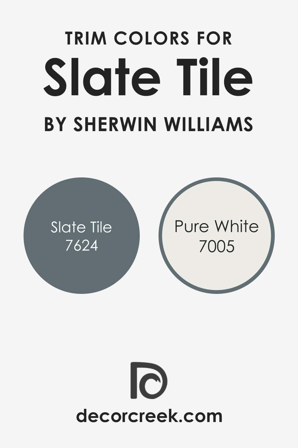 What’s the Best Trim Color For SW Slate Tile Paint?