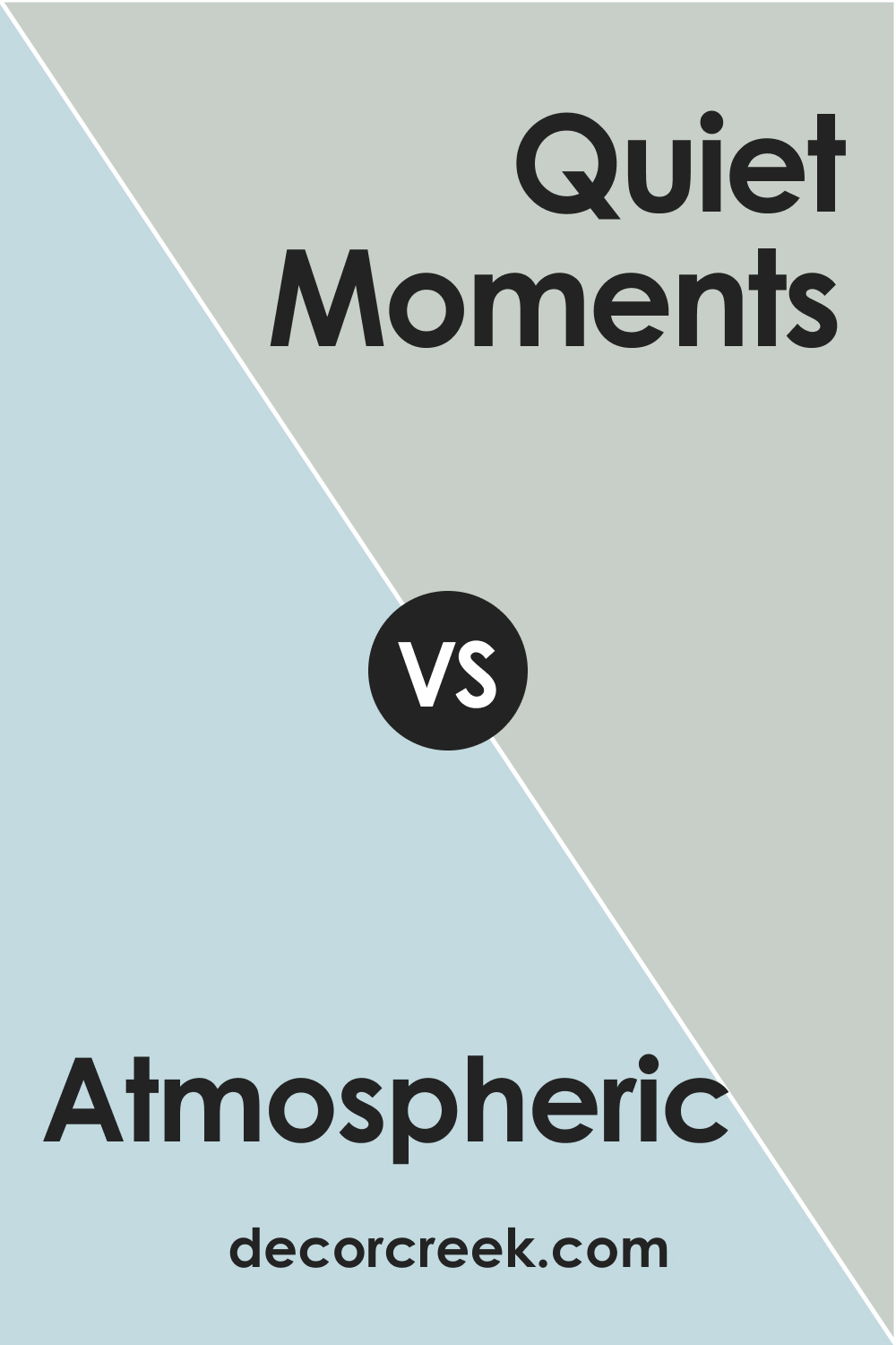 Atmospheric vs BM Quiet Moments