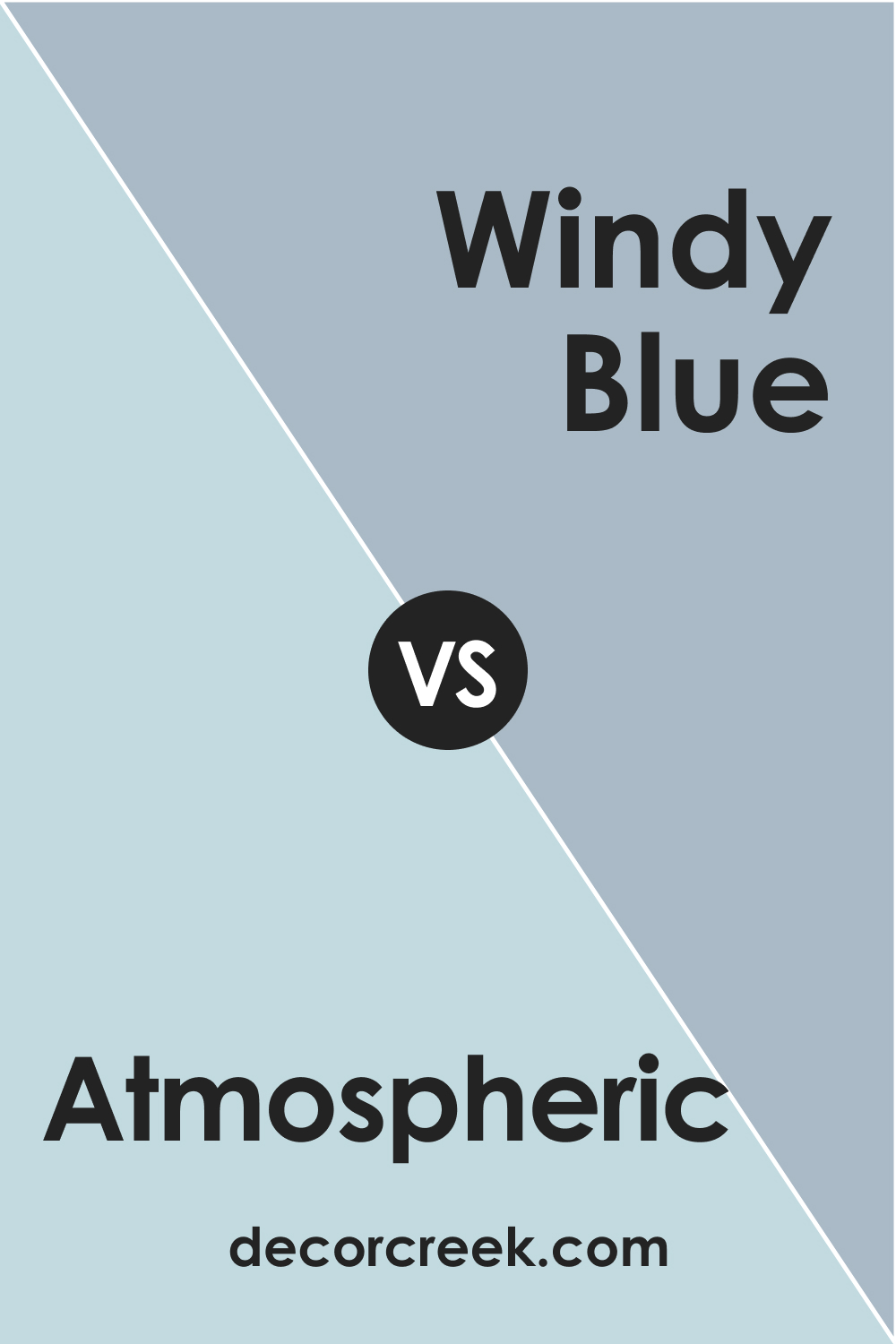 Atmospheric vs Windy Blue