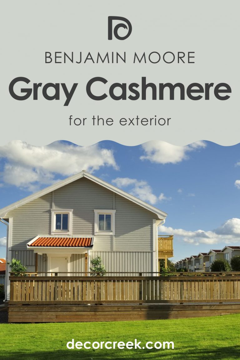 Benjamin Moore. Gray Cashmere For The Exterior Use 768x1152 