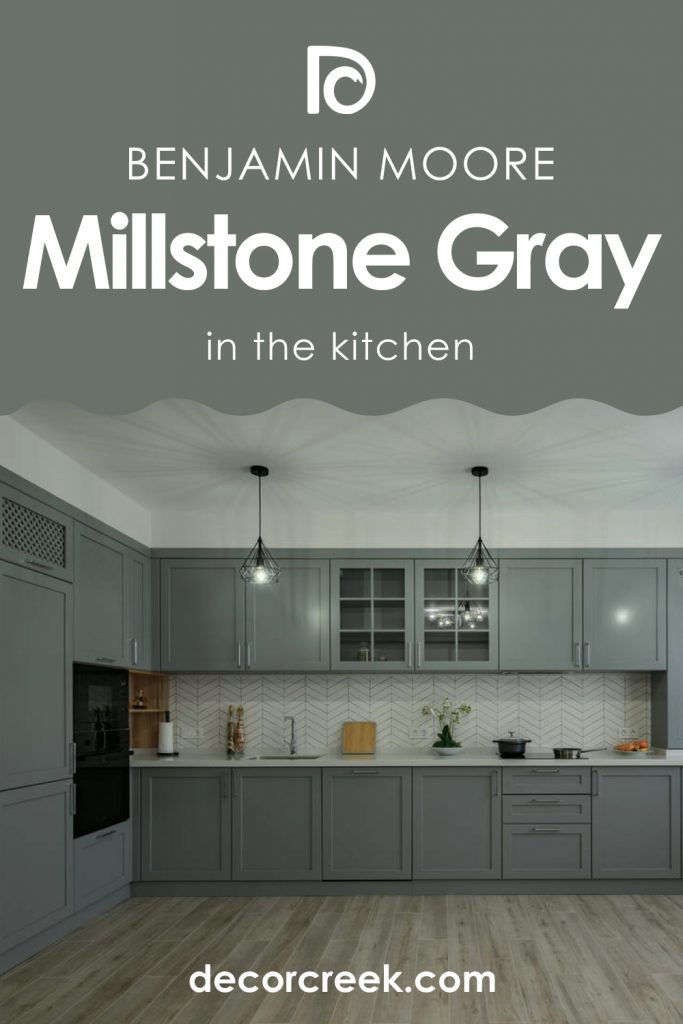 Benjamin Moore. Millstone Gray For The Kitchen 683x1024 