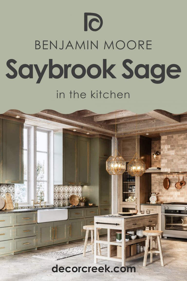 Saybrook Sage HC-114 Paint Color by Benjamin Moore - DecorCreek