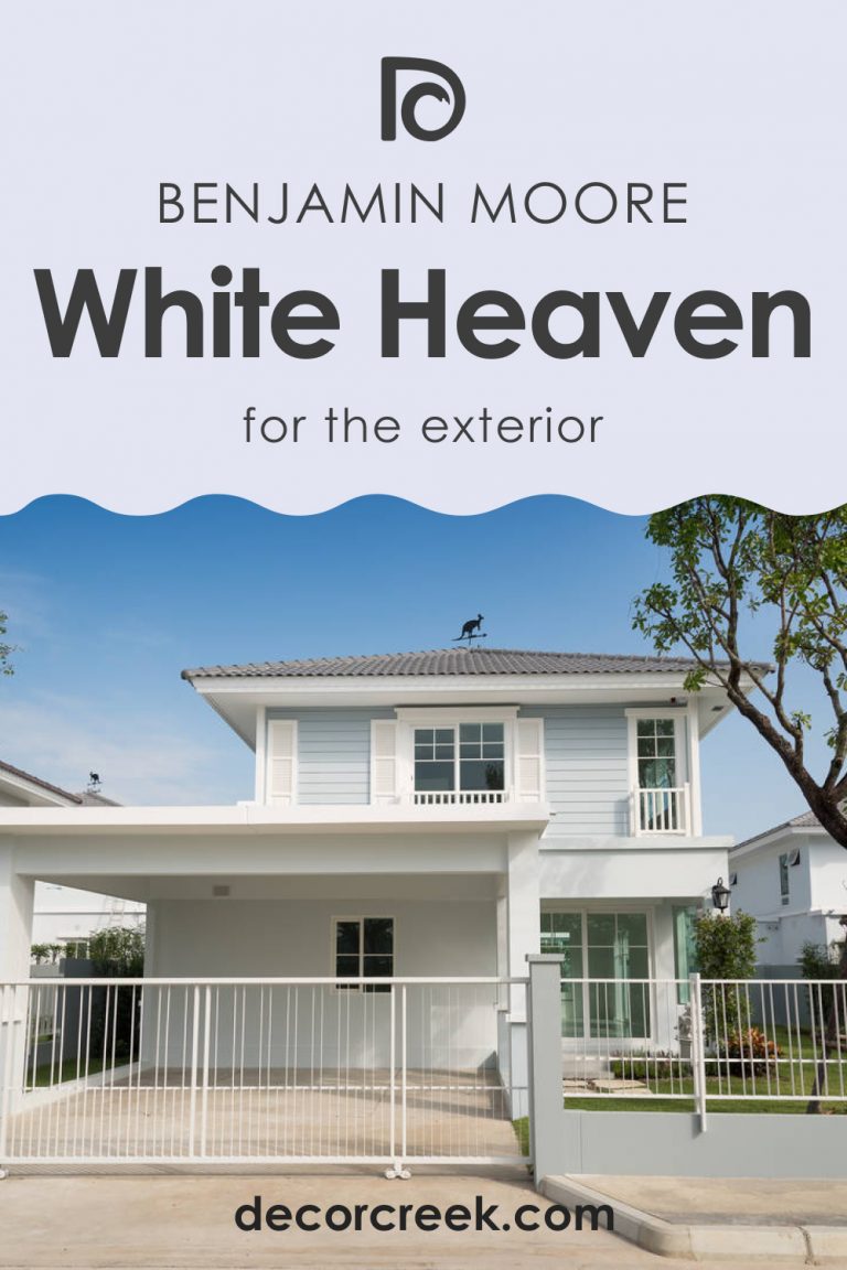 White Heaven BM 206870 Paint Color by Benjamin Moore DecorCreek