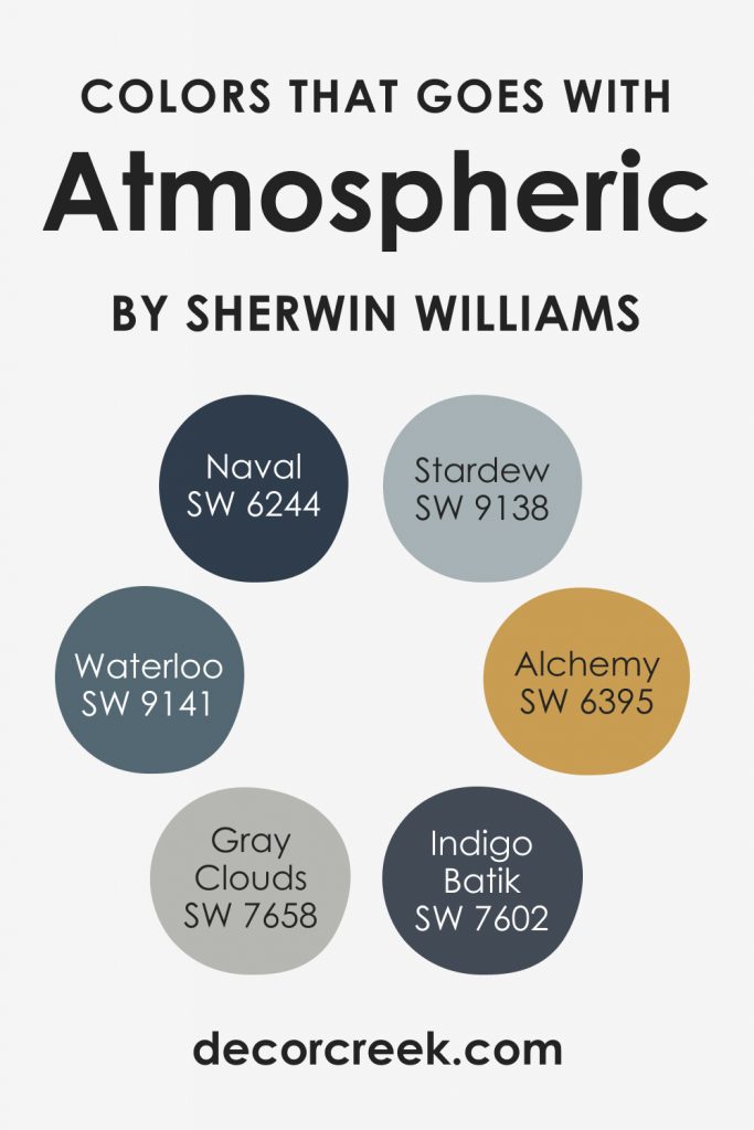 Atmospheric SW 6505 Paint Color by SherwinWilliams DecorCreek