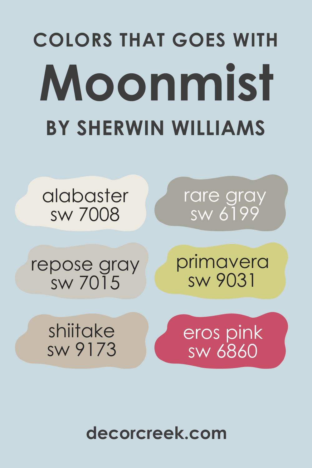 Colors That Go With Moonmist SW-9144