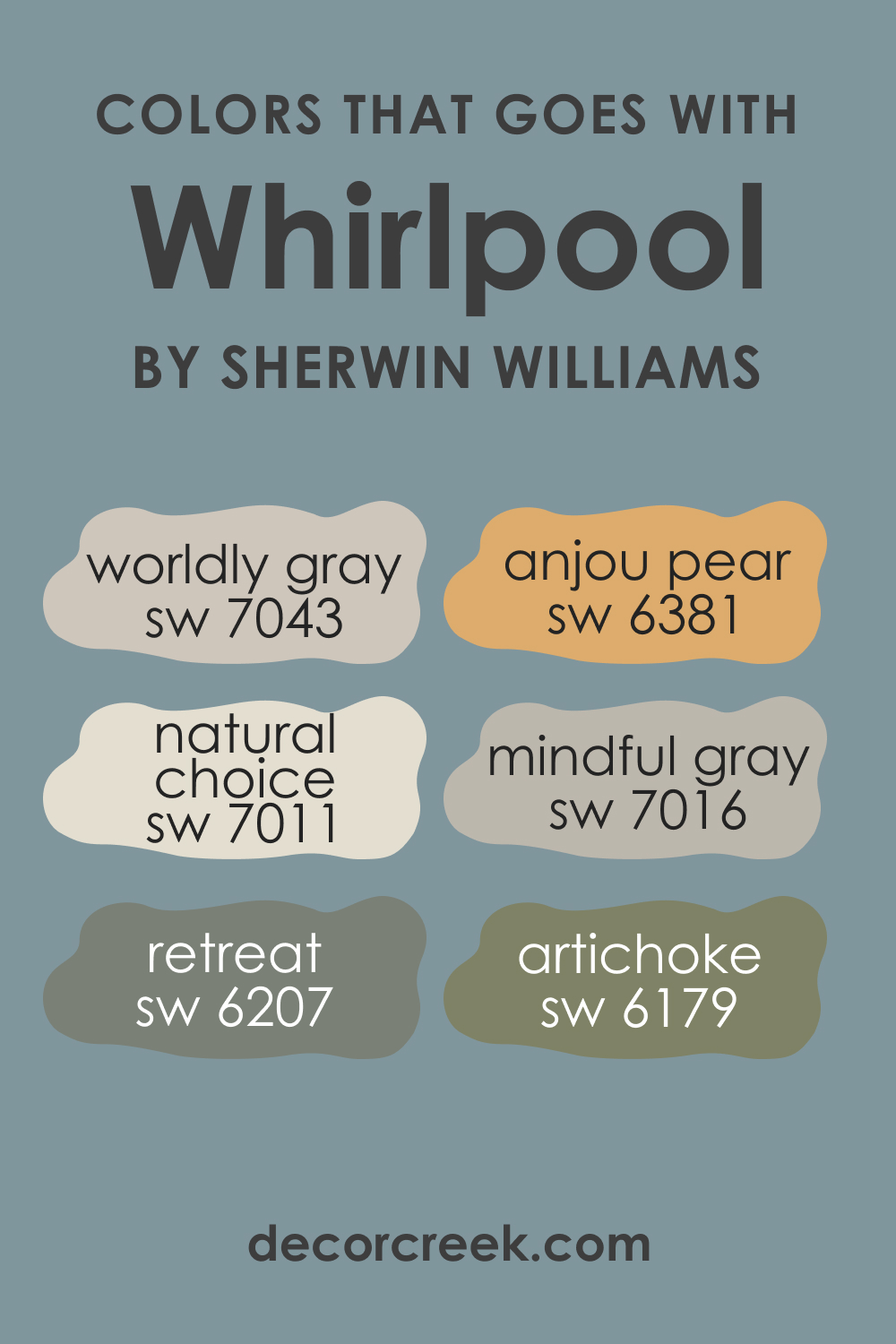 Whirlpool SW 9135 Paint Color by Sherwin Williams - DecorCreek
