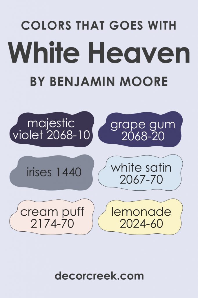 White Heaven BM 206870 Paint Color by Benjamin Moore DecorCreek