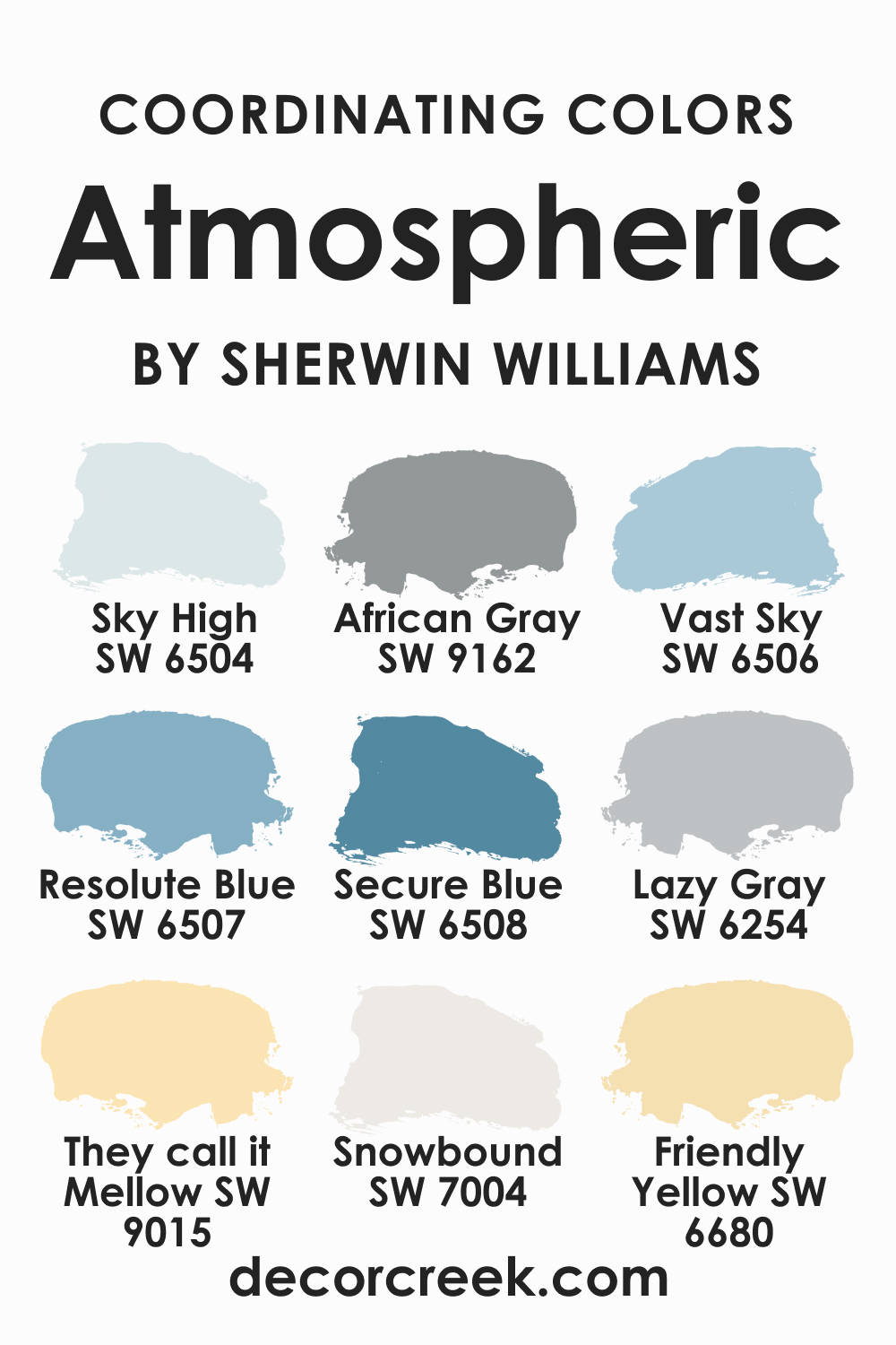 SW Atmospheric Coordinating Colors
