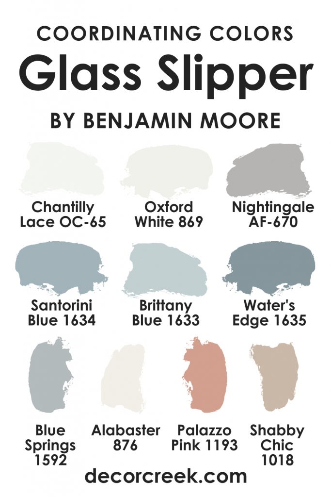 Glass Slipper BM 1632 Paint Color by Benjamin Moore - DecorCreek