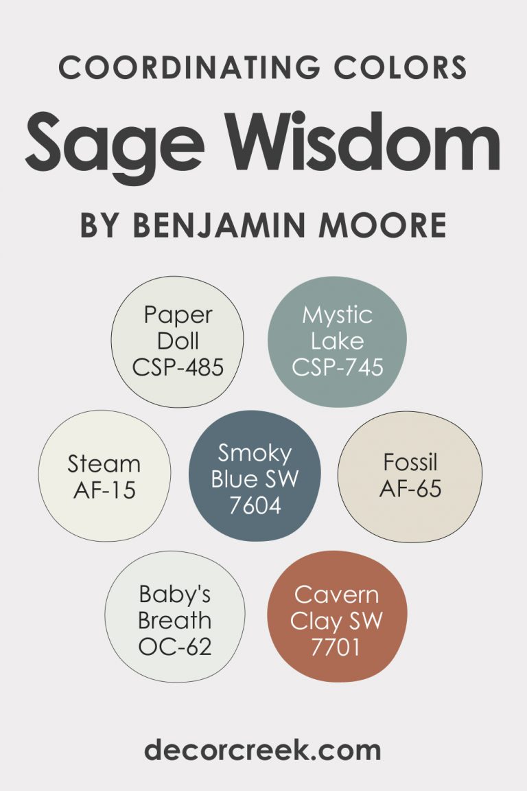 Sage Wisdom CSP-775 Paint Color by Benjamin Moore - DecorCreek