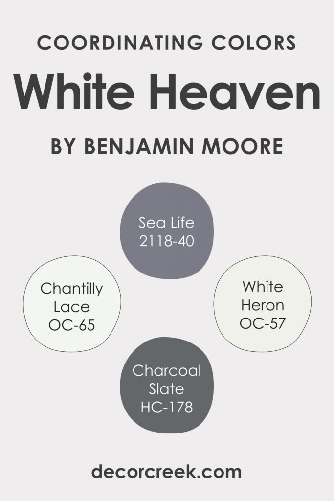 White Heaven BM 2068-70 Paint Color by Benjamin Moore - DecorCreek