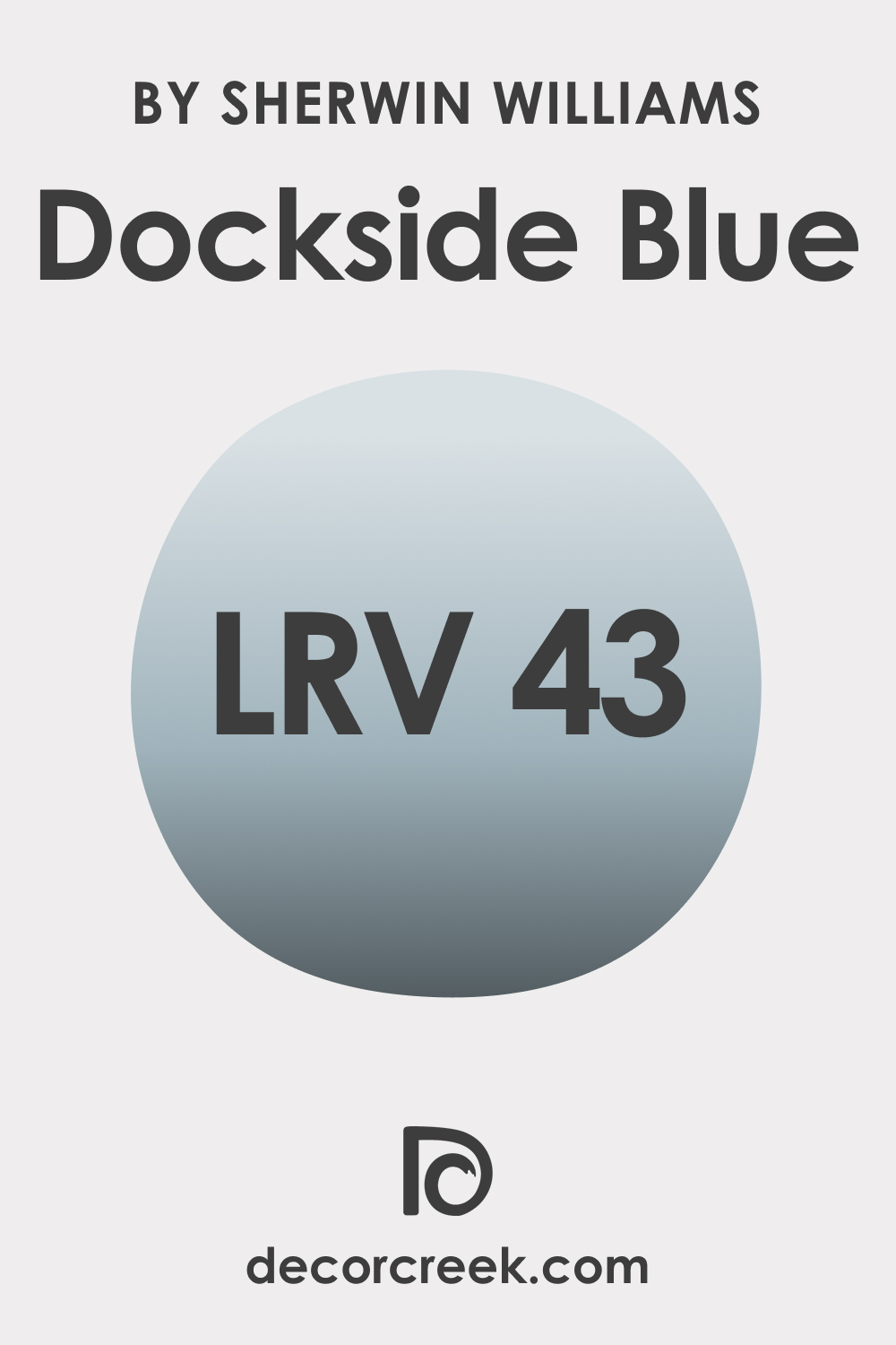 Dockside Blue SW 7601 LRV by Sherwin Williams