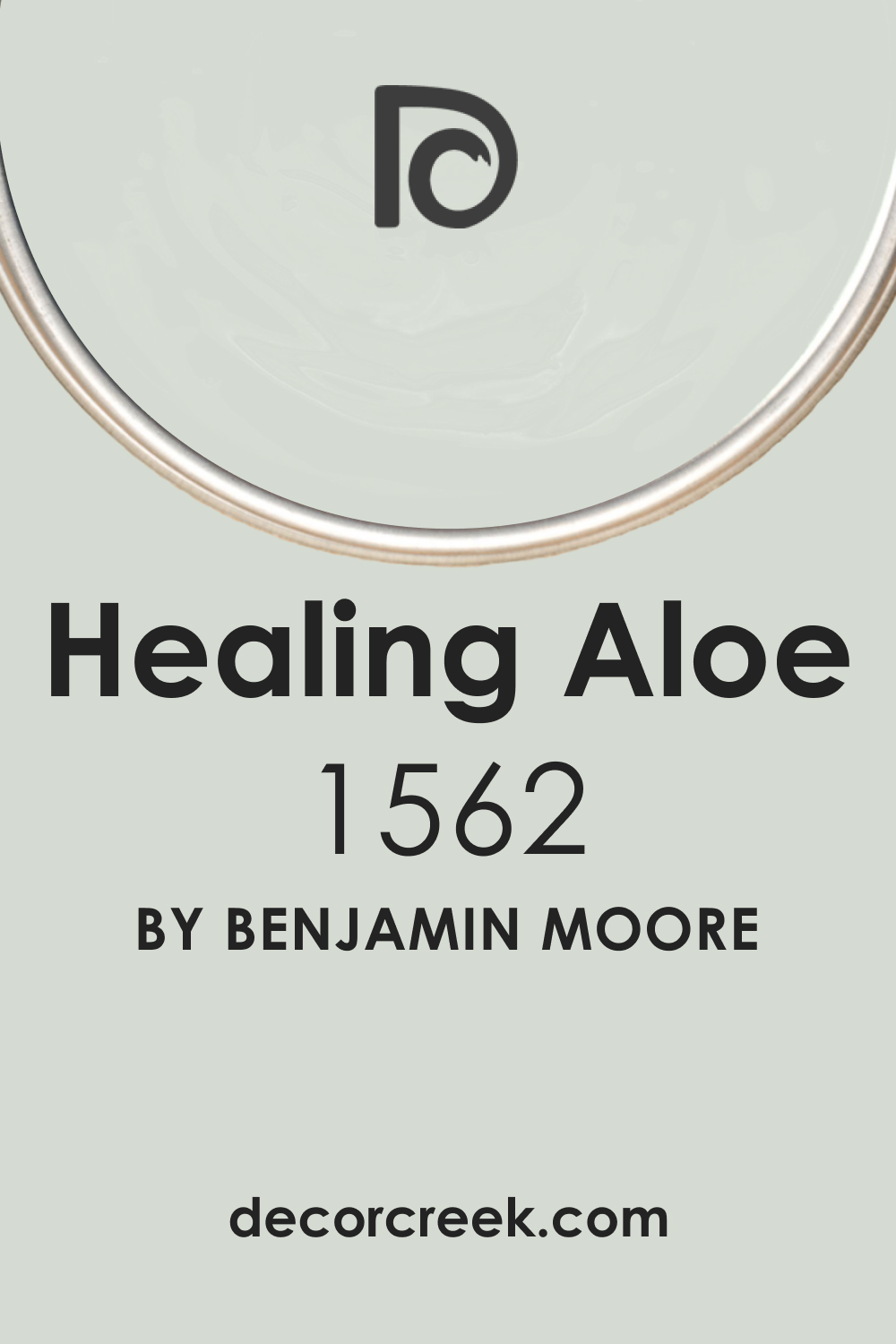 Healing Aloe BM 1562 Paint Color by Benjamin Moore