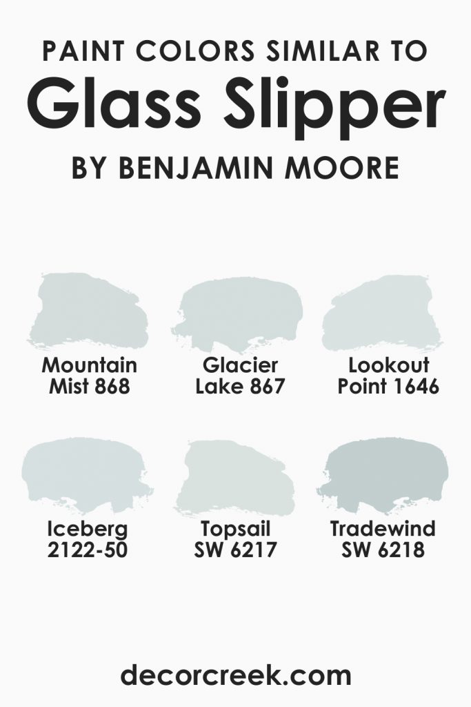 Glass Slipper BM 1632 Paint Color by Benjamin Moore DecorCreek