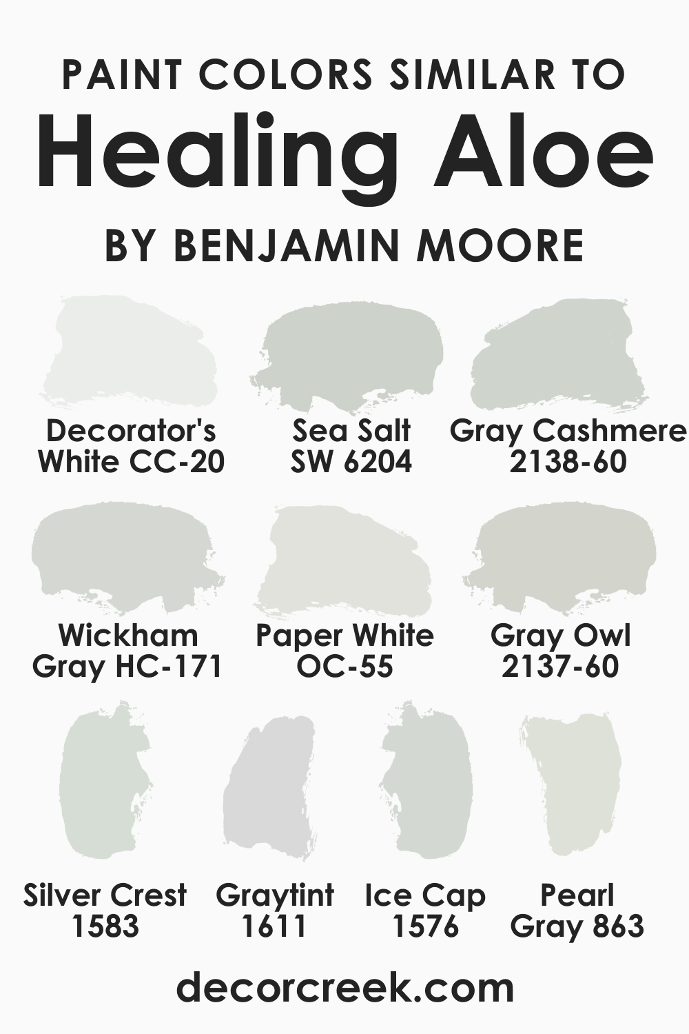 Healing Aloe BM 1562 Paint Color by Benjamin Moore