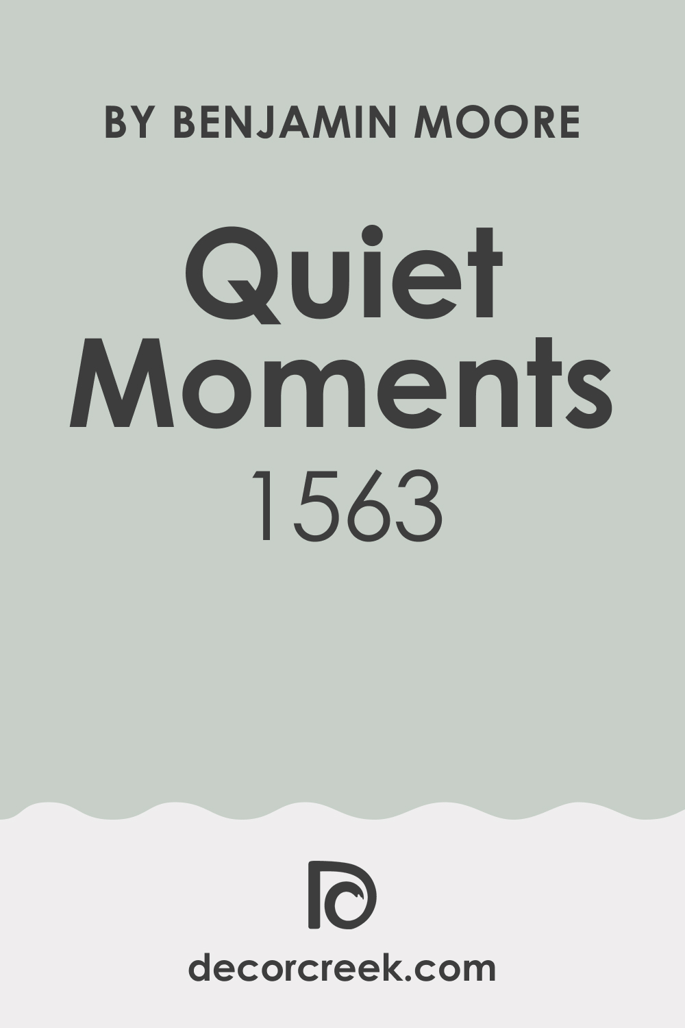 What Kind of Color Is BM 1563 Quiet Moments?