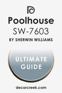 Poolhouse SW 7603 Paint Color by Sherwin Williams - DecorCreek