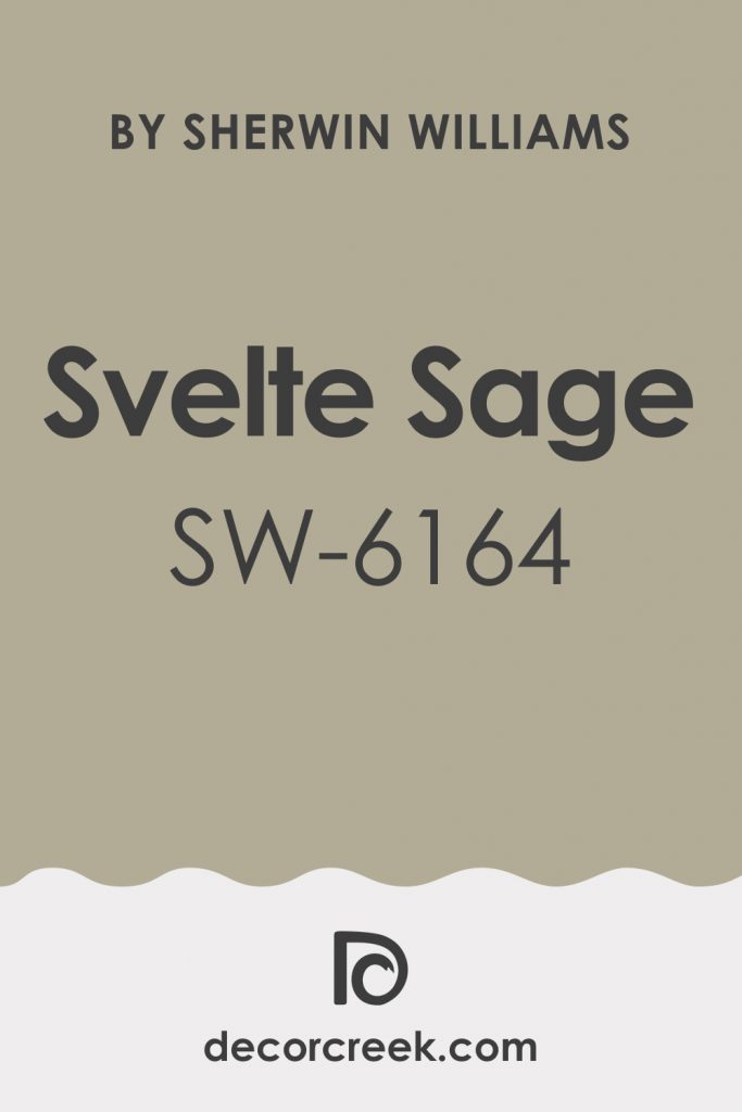 Svelte Sage SW6164 Paint Color by SherwinWilliams DecorCreek