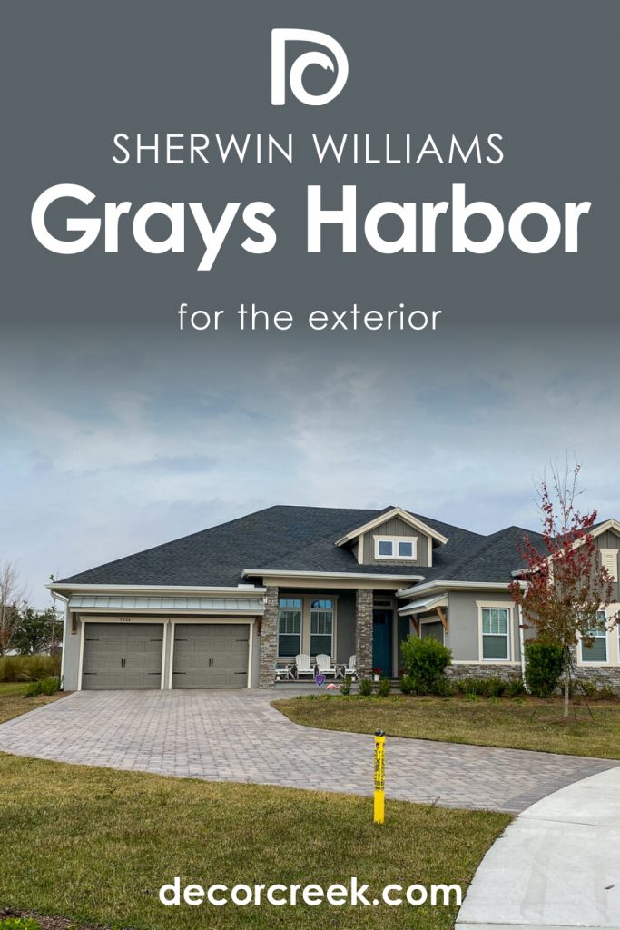Grays Harbor SW 6236 Paint Color by SherwinWilliams