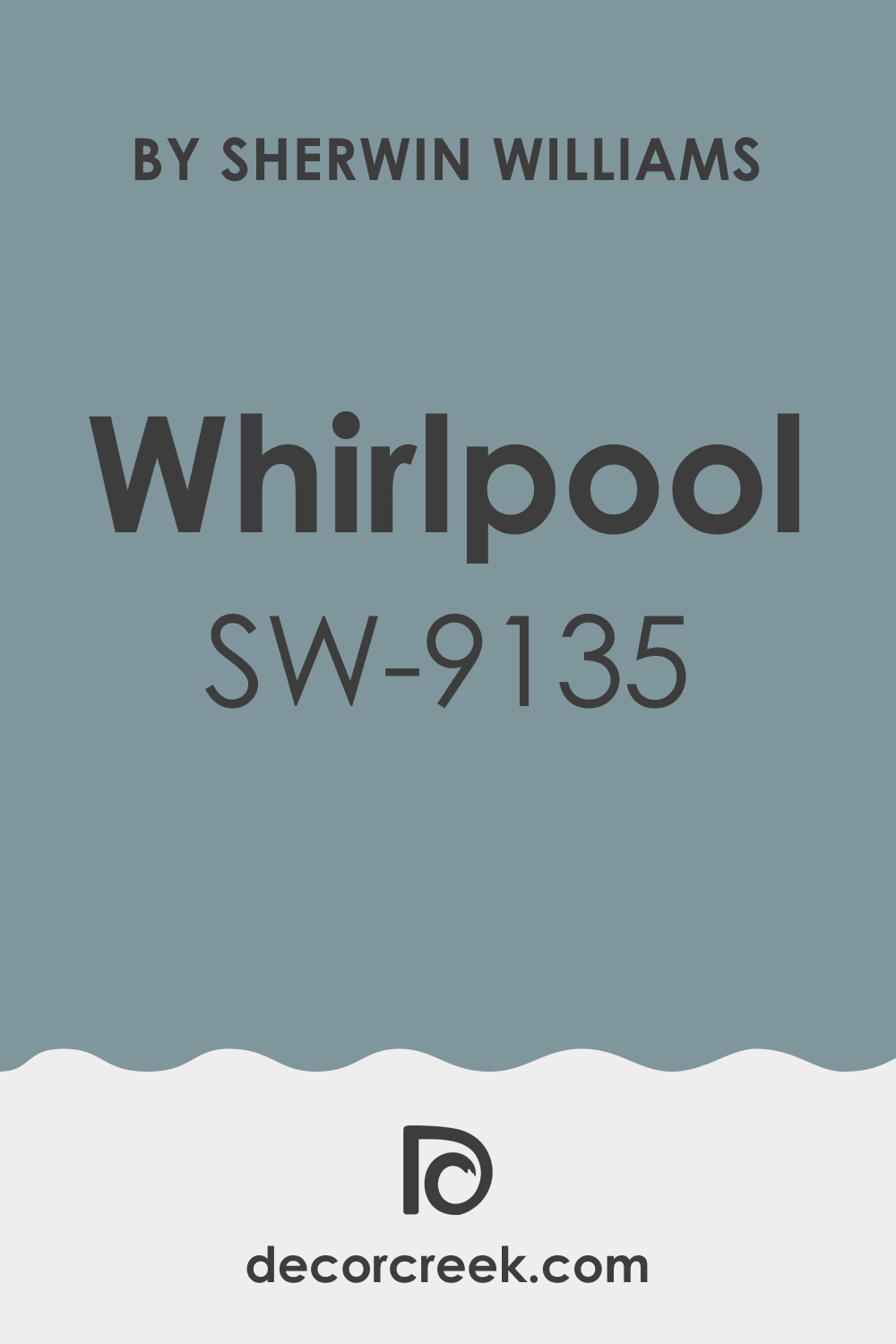 Whirlpool SW 9135 Paint Color by Sherwin Williams - DecorCreek