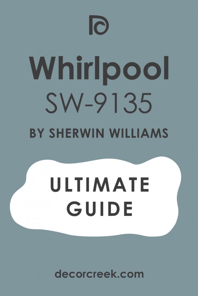 Whirlpool SW 9135 Paint Color by Sherwin Williams - DecorCreek