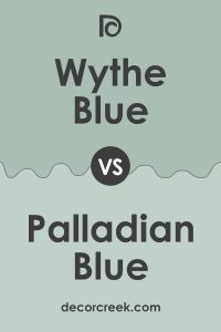 Wythe Blue Vs Palladian Blue