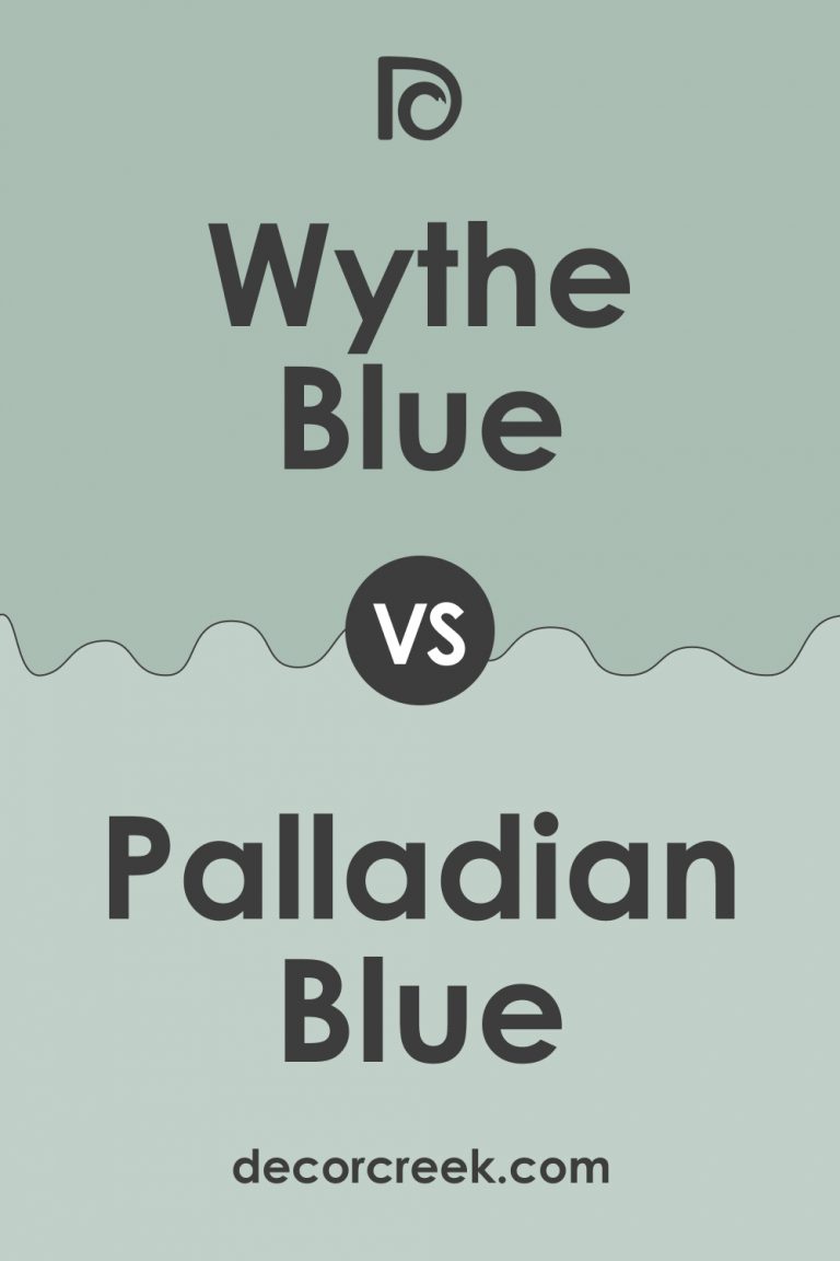 Wythe Blue HC 143 Paint Color By Benjamin Moore DecorCreek   Wythe Blue Vs Palladian Blue HC 144 768x1152 