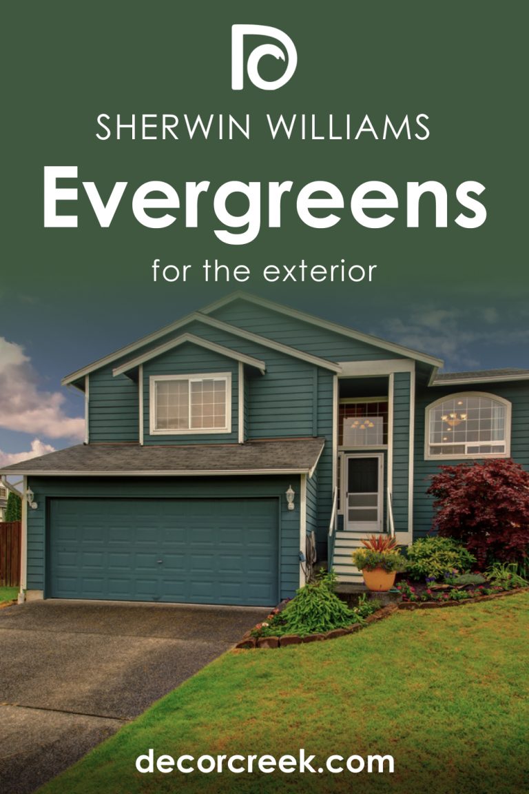 Evergreens SW 6447 Paint Color Sherwin-Williams