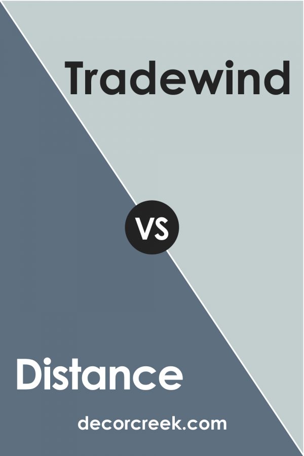 Distance SW 6243 Paint Color by Sherwin-Williams - DecorCreek