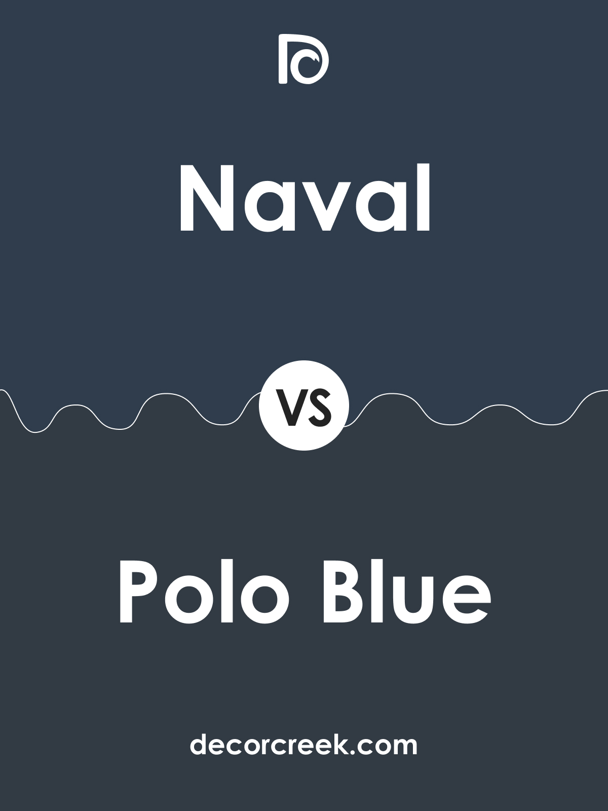 Polo Blue SW 9183 vs Naval SW 6244 by Sherwin Williams