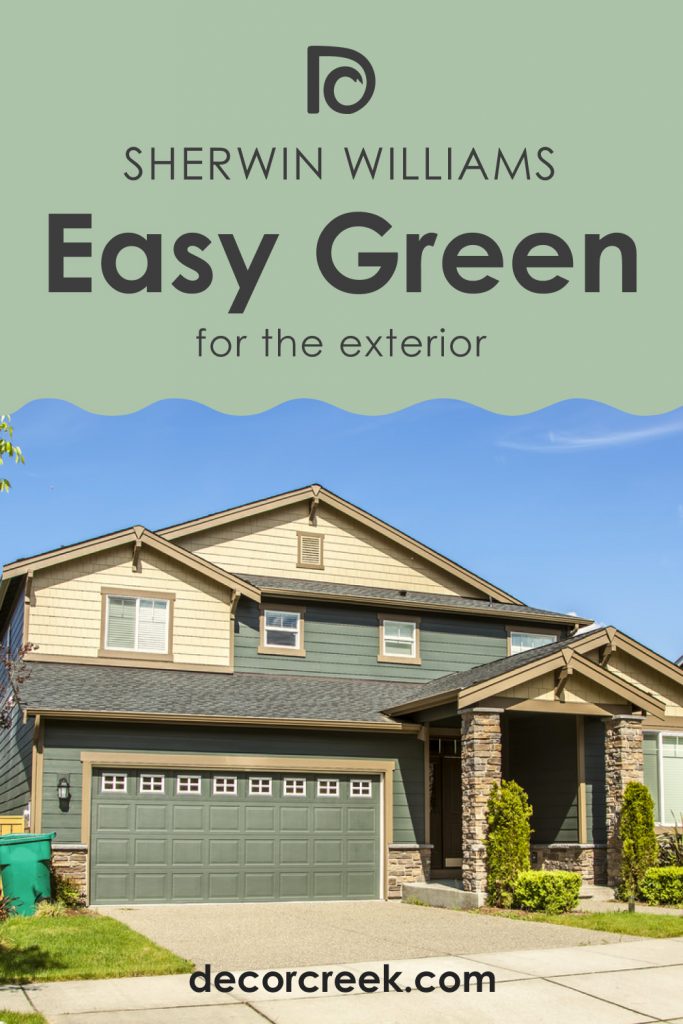 Easy Green SW 6450 Paint Color by Sherwin-Williams