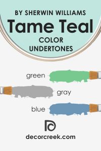 Tame Teal SW 6757 Paint Color by Sherwin-Williams