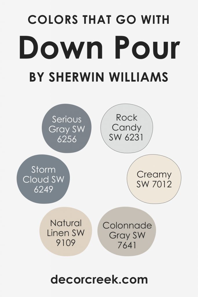 Down Pour SW 6516 Paint Color by Sherwin-Williams