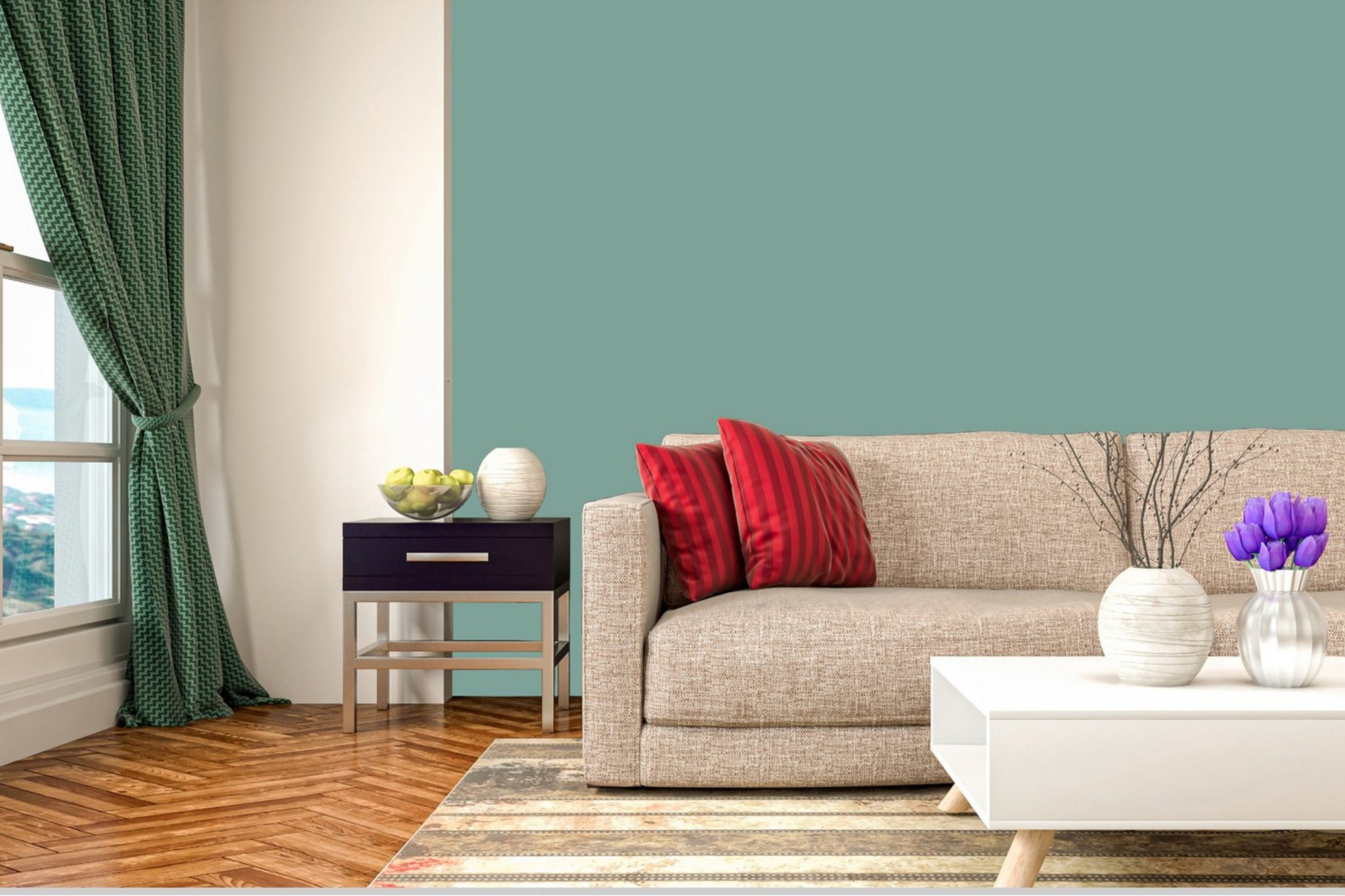 Composed SW 6472 Paint Color by SherwinWilliams