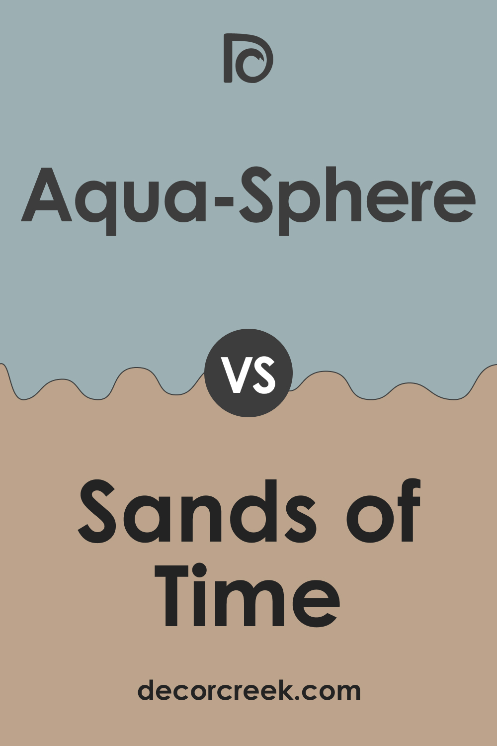 SW 7613 Aqua-Sphere vs. SW 6101 Sands of Time