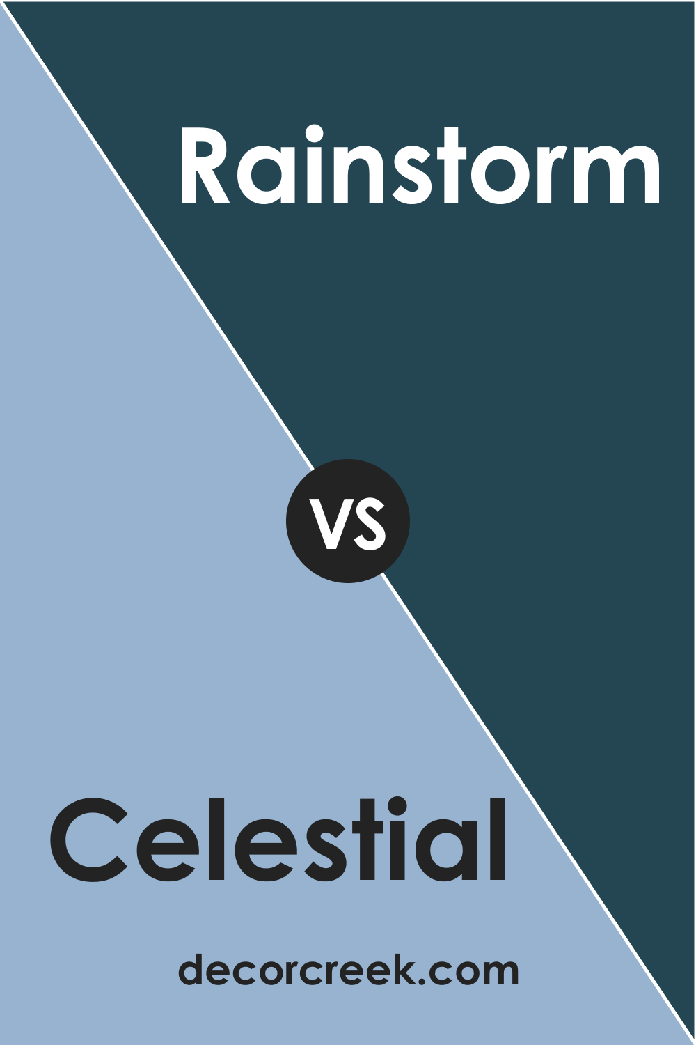SW 6808 Celestial vs. SW 6230 Rainstorm