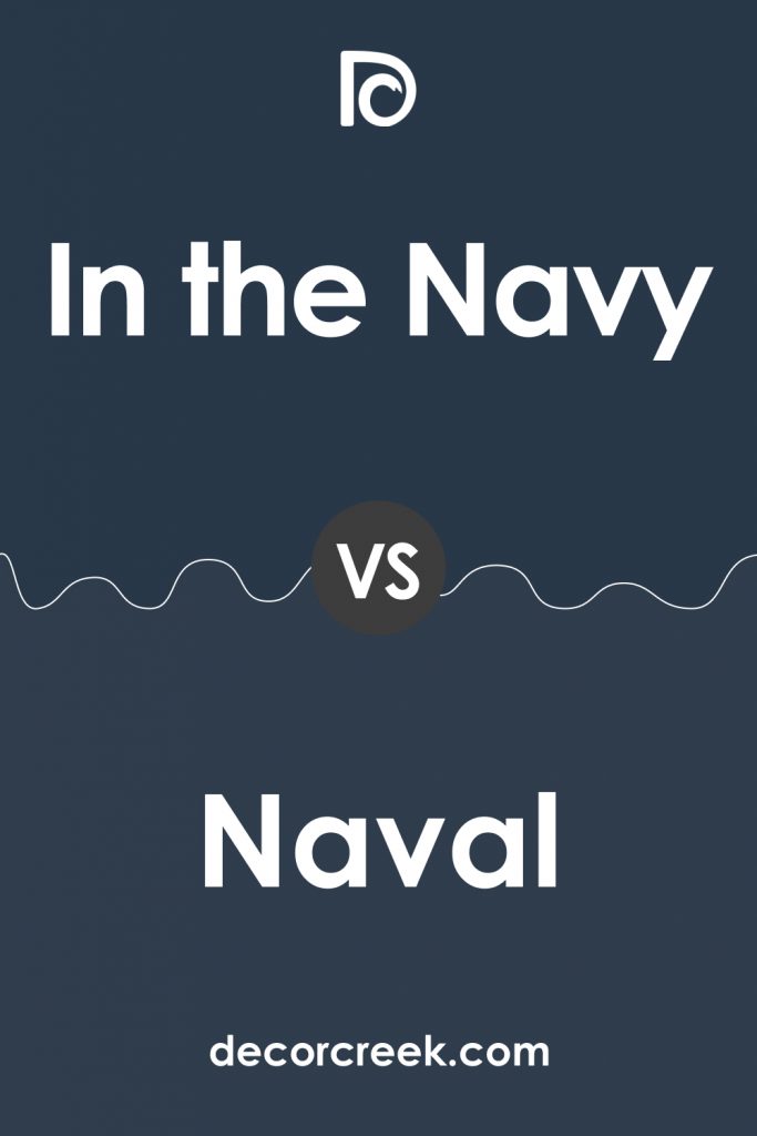 In the Navy SW 9178 Paint Color by SherwinWilliams