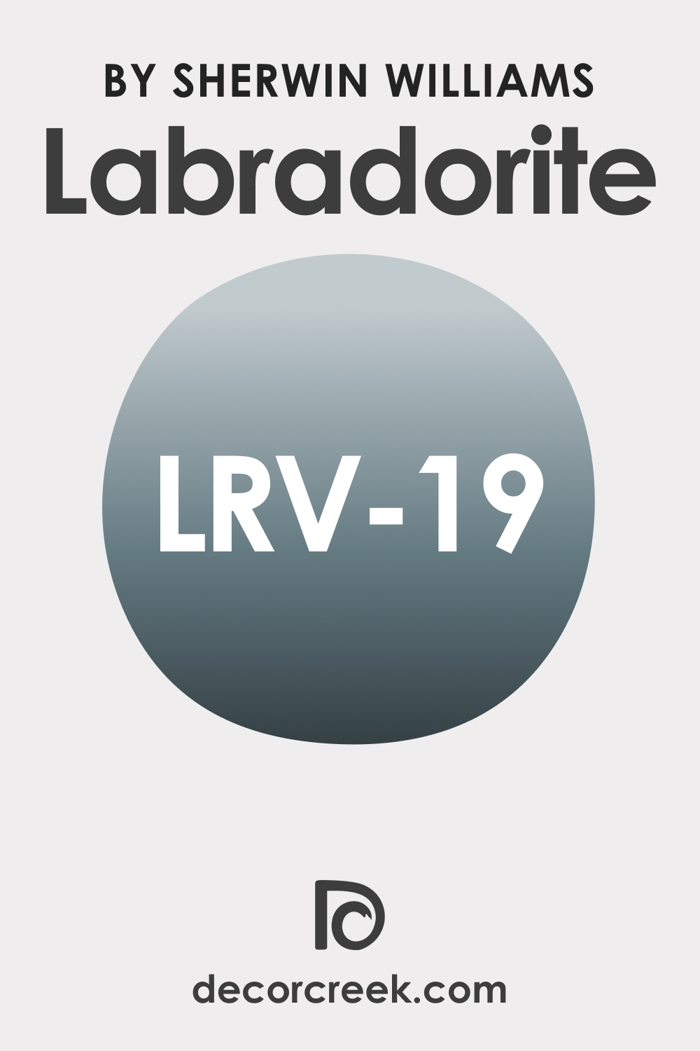 LRV of SW 7619 Labradorite
