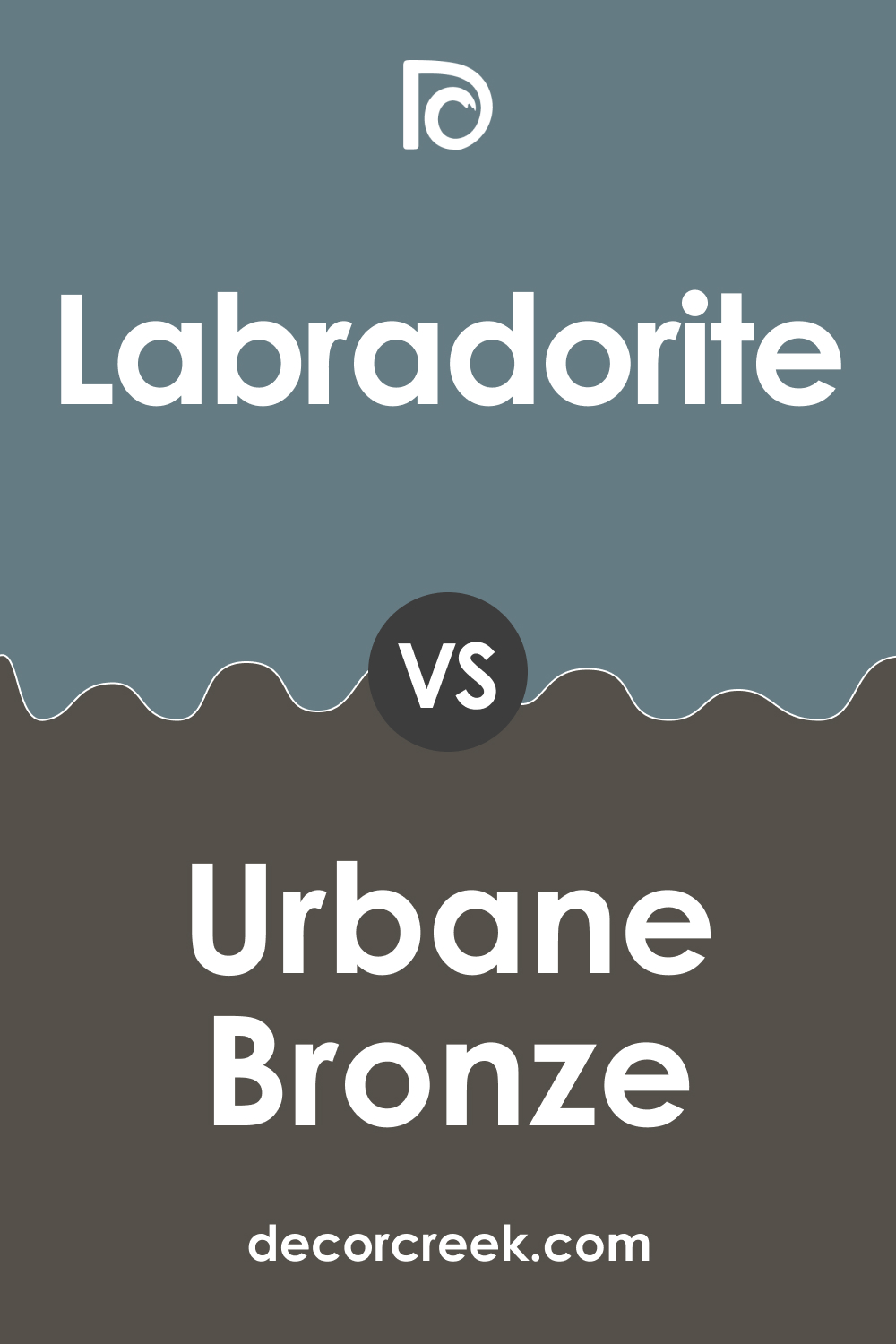 SW Labradorite vs. SW 7048 Urbane Bronze