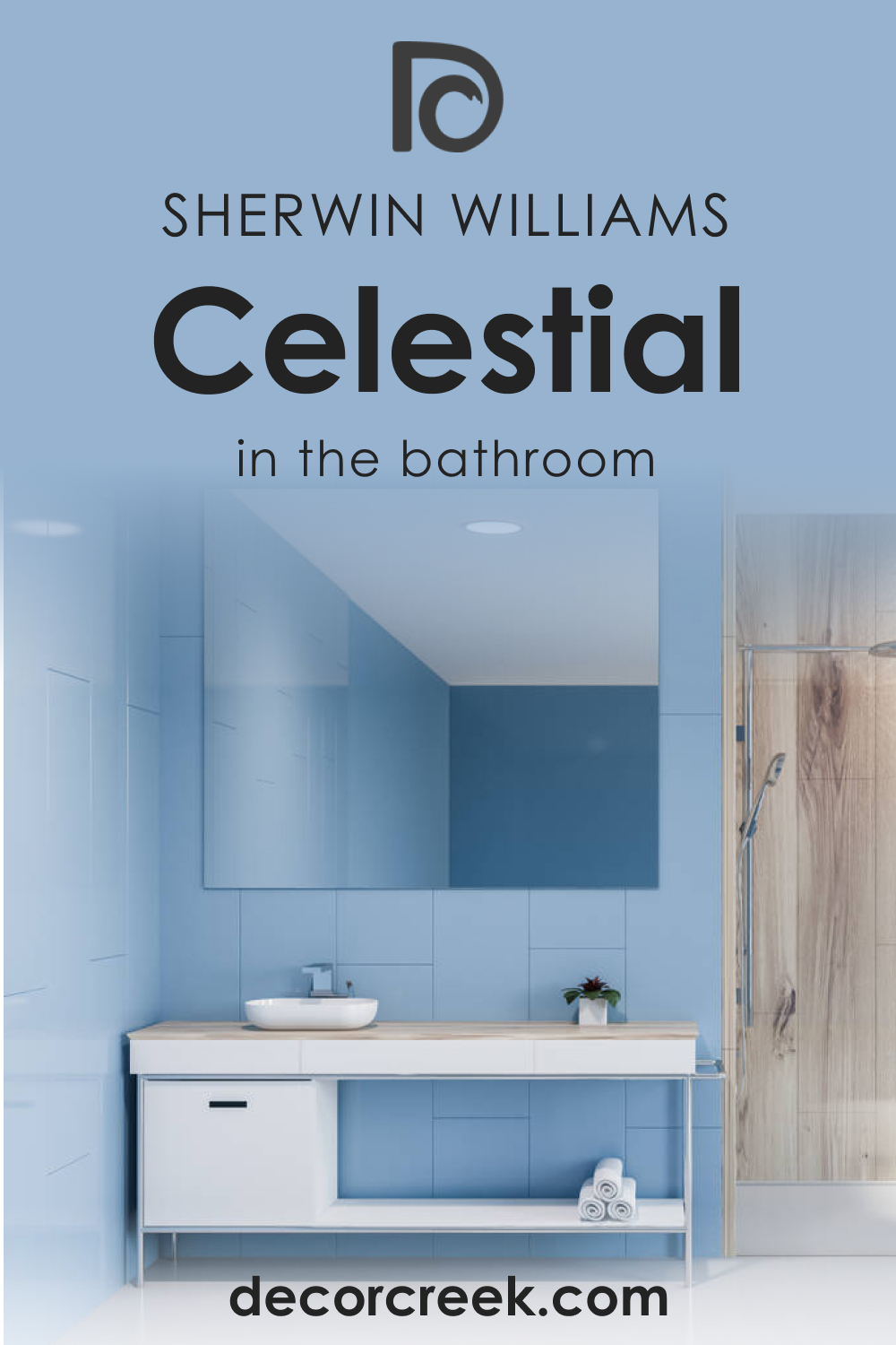 How to Use SW 6808 Celestial in the Bathroom?