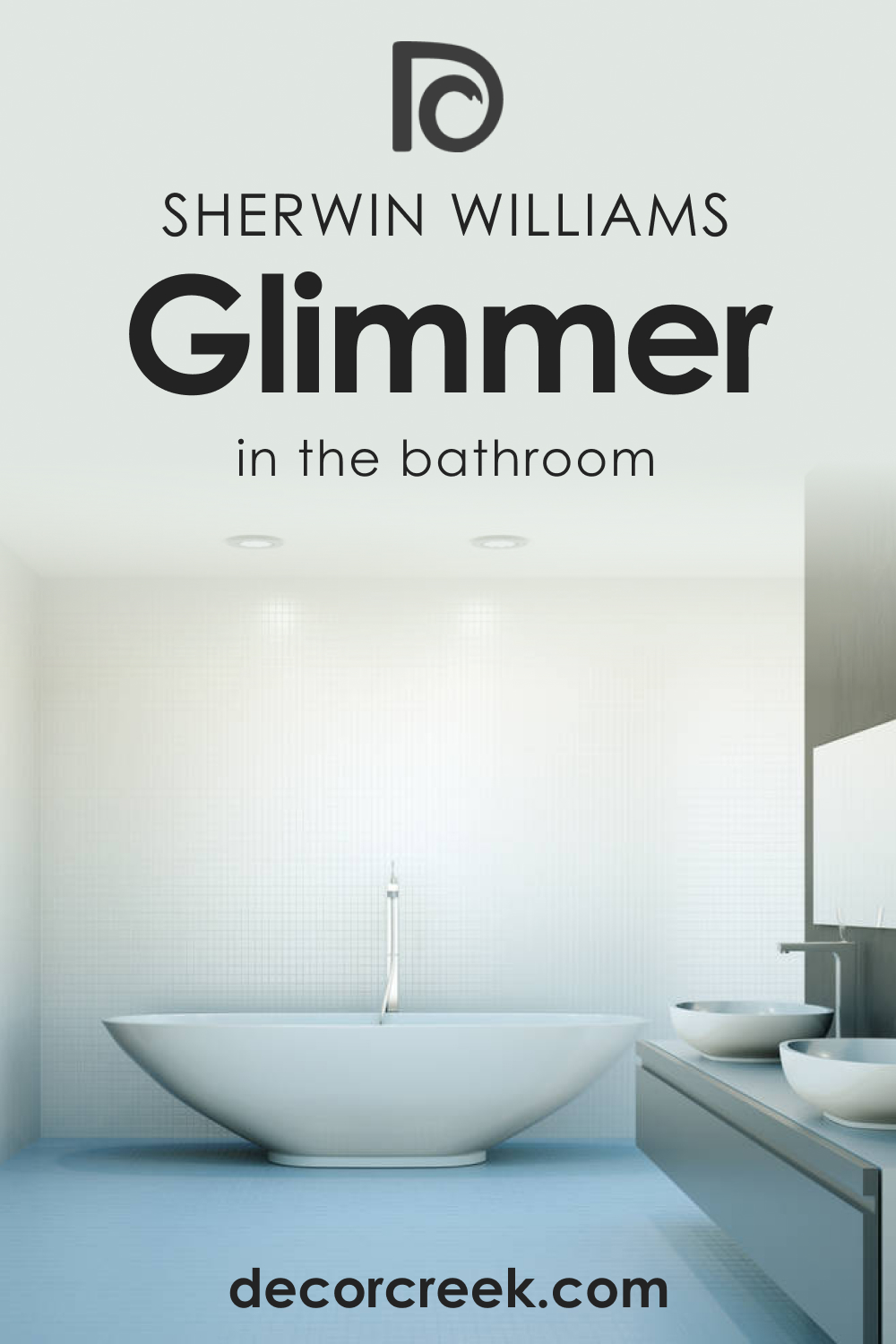 How to Use SW 6476 Glimmer in the Bathroom
