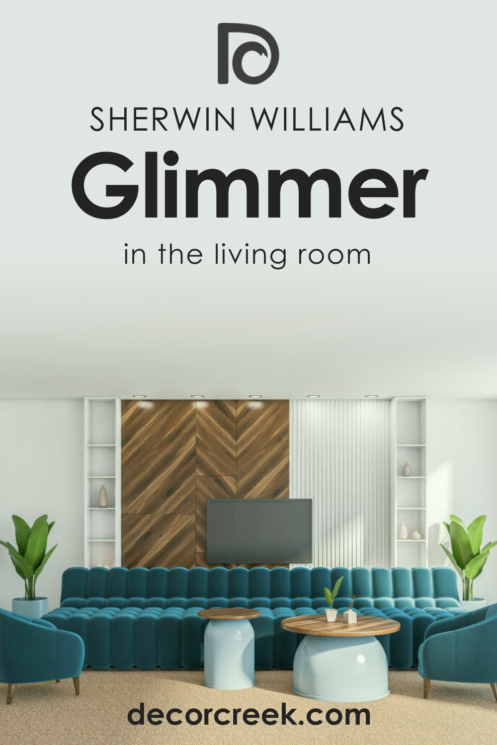 How to Use SW 6476 Glimmer in the Living Room