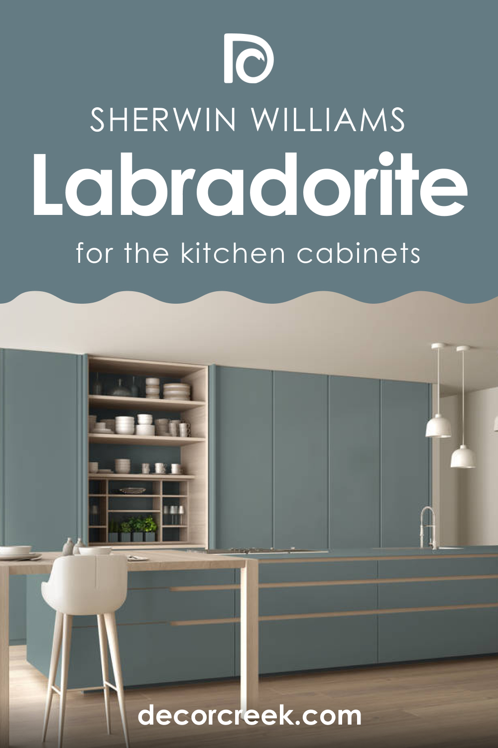 How to Use SW 7619 Labradorite for Kitchen Cabinets