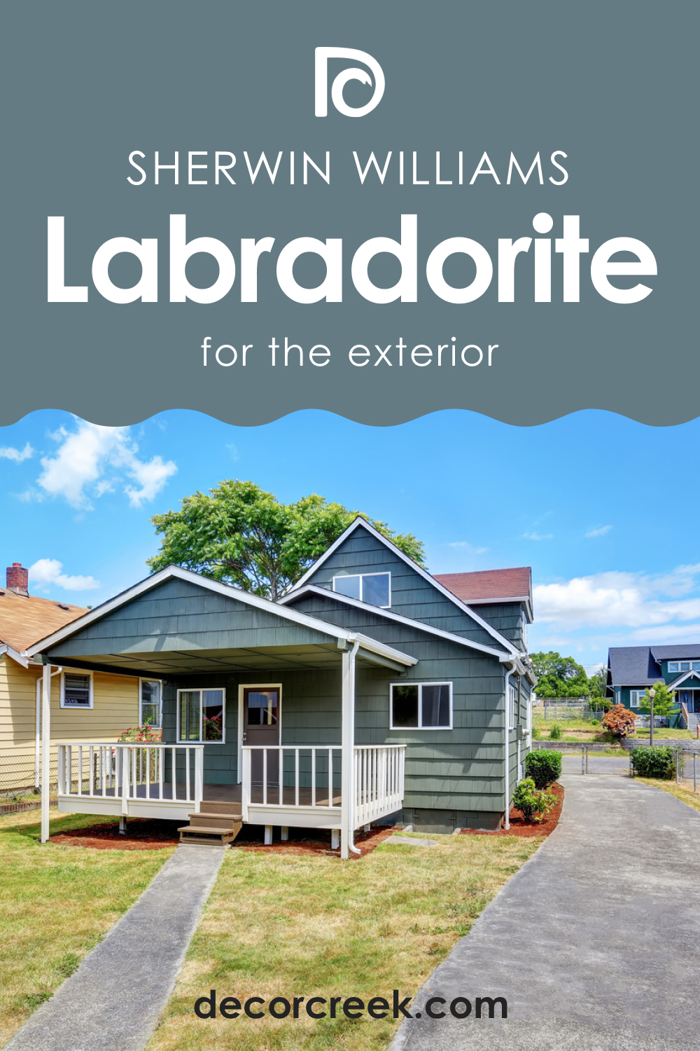 How to Use SW 7619 Labradorite for an Exterior