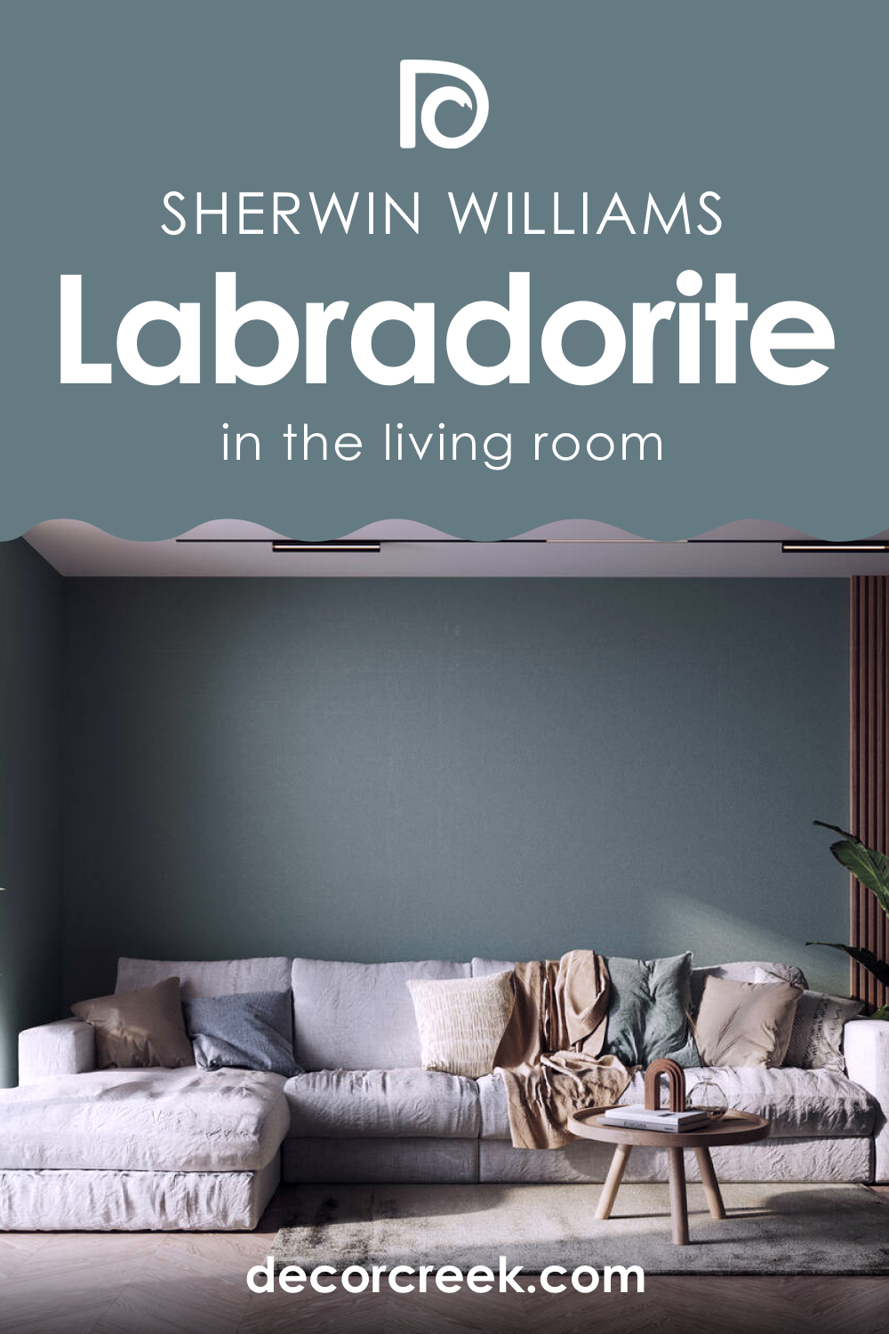 How to Use SW 7619 Labradorite in the Living Room
