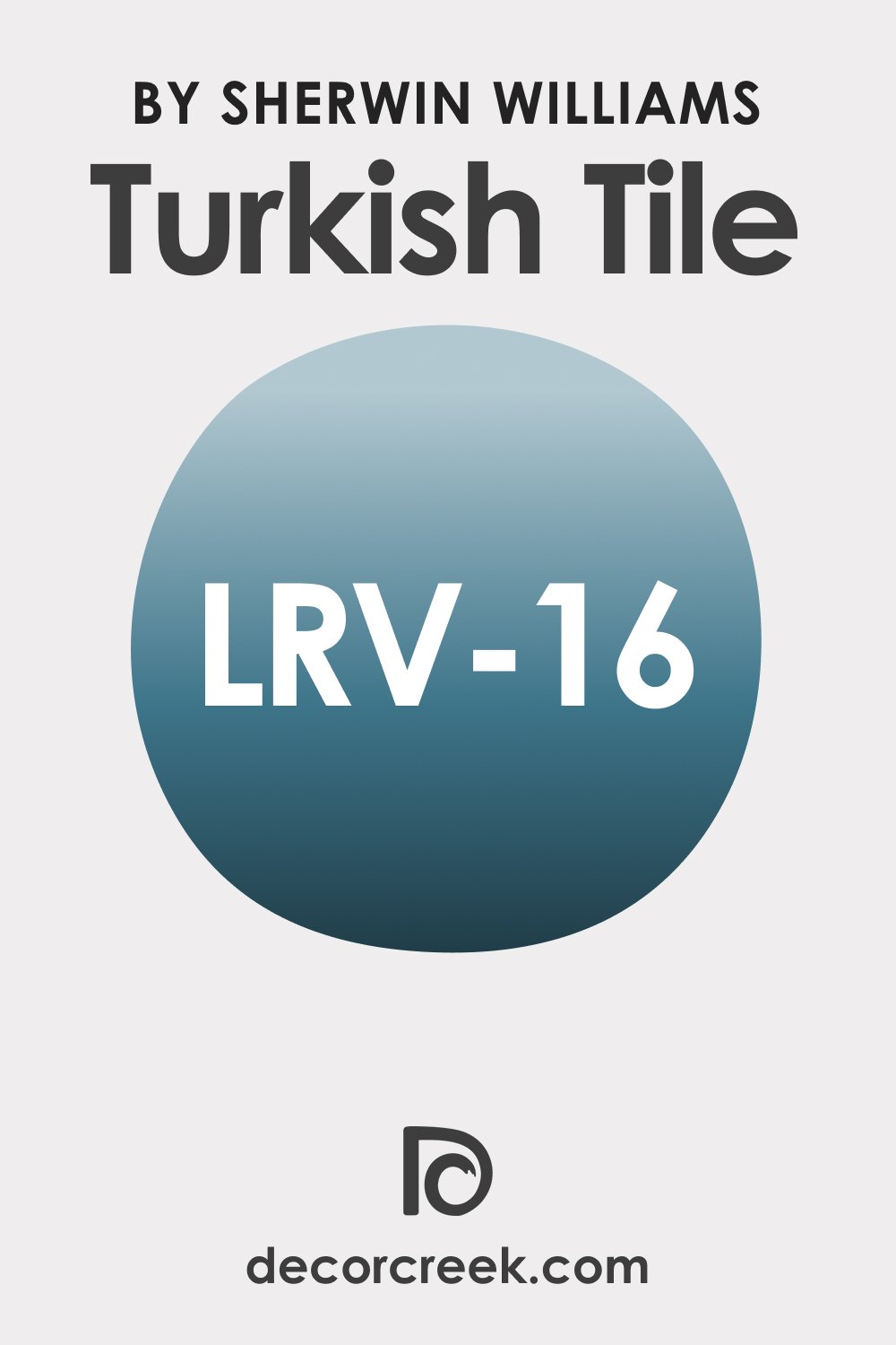 LRV of SW 7610 Turkish Tile